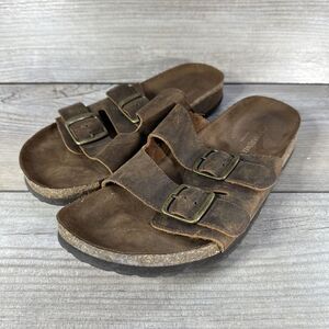 Cynthia Rowley Hulga Buckle Sandals‎ Size 8 Rare!